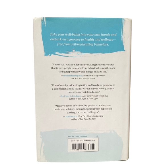 UNMEDICATED THE FOUR PILLARS OF NATURAL WELLNESS, HARDCOVER - Picture 2 of 3